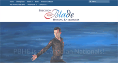 Desktop Screenshot of precisionblade.com