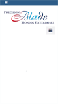Mobile Screenshot of precisionblade.com